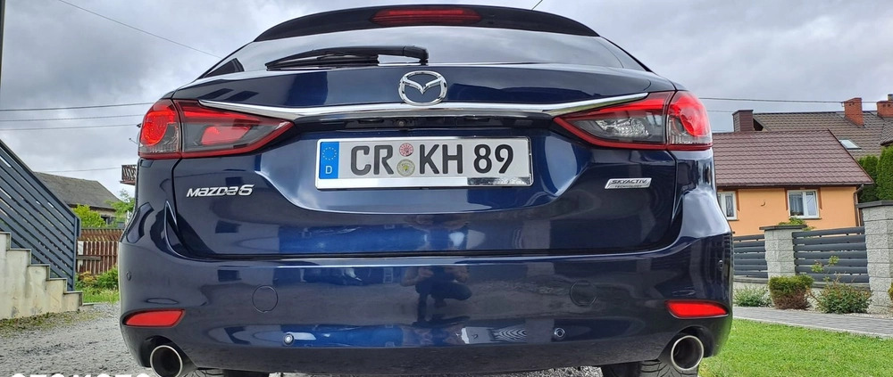 Mazda 6 cena 77000 przebieg: 184000, rok produkcji 2018 z Radomyśl Wielki małe 781